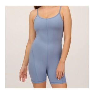 YOGALICIOUS LUX Illusion Ribbed Lotus Short Romper Size S And XS